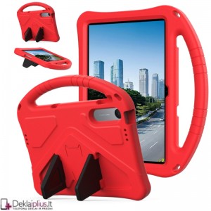 Smūgiams atsparus dėklas su rankena - raudonas (Xiaomi Redmi Pad 2 (9.7)